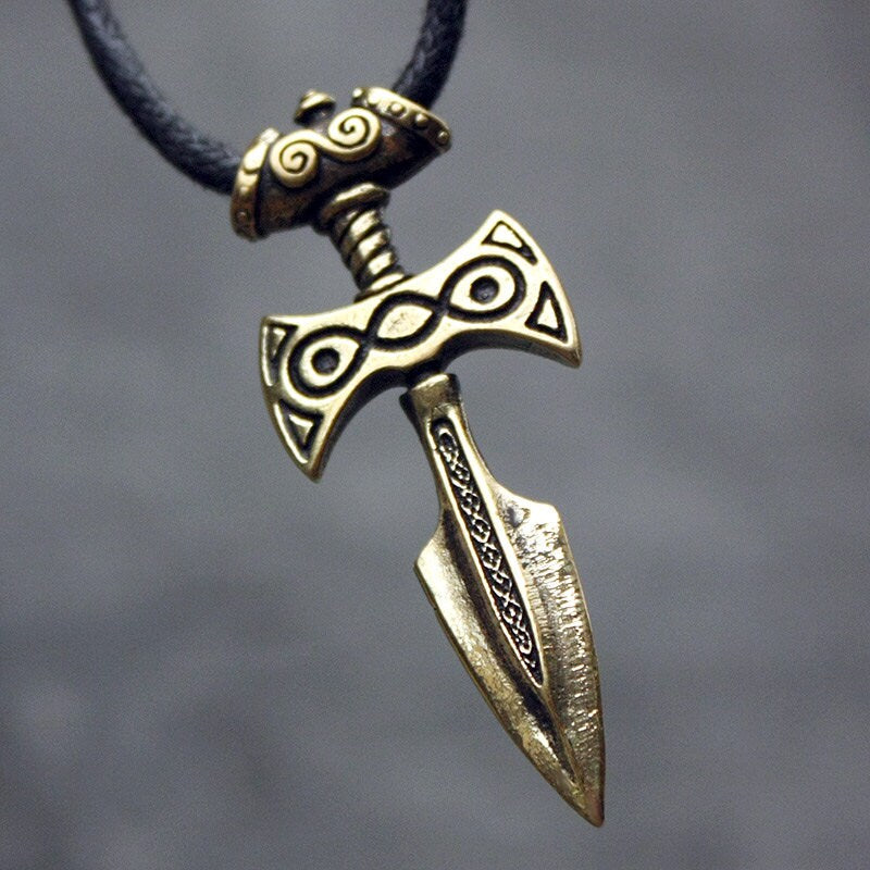 Talos Pendant, The Elder Scrolls Game Series 3D Pendant Bronze Necklace
