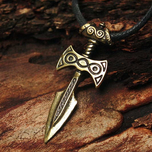 Talos Pendant, The Elder Scrolls Game Series 3D Pendant Bronze Necklace