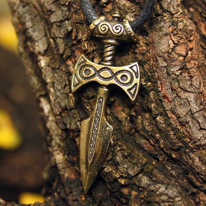 Talos Pendant, The Elder Scrolls Game Series 3D Pendant Bronze Necklace